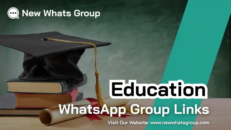 Education WhatsApp Group Links