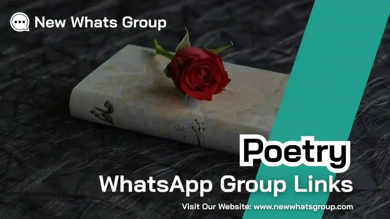 Poetry WhatsApp Group Links