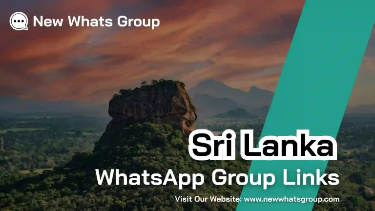 Sri Lanka WhatsApp Group Links