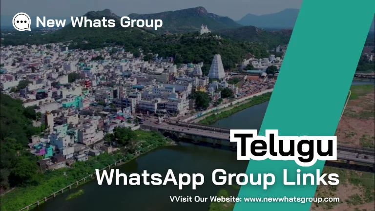 Telugu WhatsApp Group Links